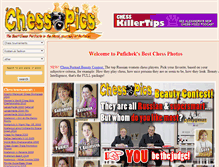 Tablet Screenshot of chesspics.com